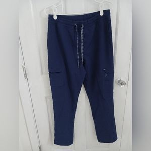 Jaanuu Scrubs Womens Navy Pants